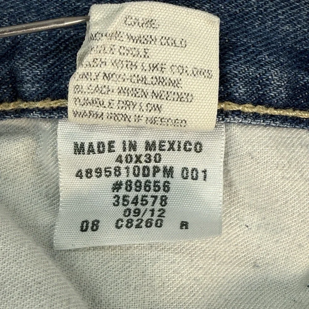 Polo‎ Ralph Lauren 867 Classic Fit Jeans Mens 40x30 Medium Wash Y2K 2012 EUC